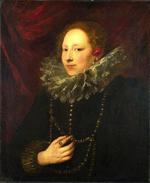 欧洲12-19世纪油画五_DYCK, Sir Anthony Van - Portrait of a Woman